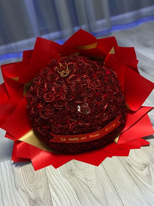 Buchet 101 trandafiri