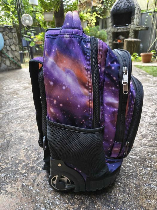Vand Ghiozdan Troler Multifunctional cu Rotile