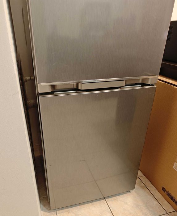 Combina frigorifica SHARP, 288 l, H 180cm, inox, nano frost, LED,