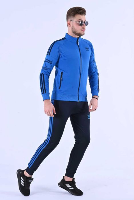 Trening ADIDAS Silon/Bumbac Produs NOU 2025 l Compleu Baieti / Barbati