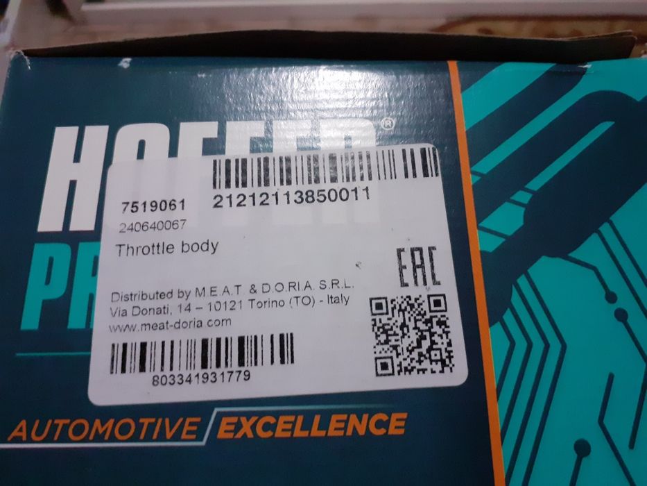Clapeta acceleratie noua Fiat stilo 1.6 benzina 2003