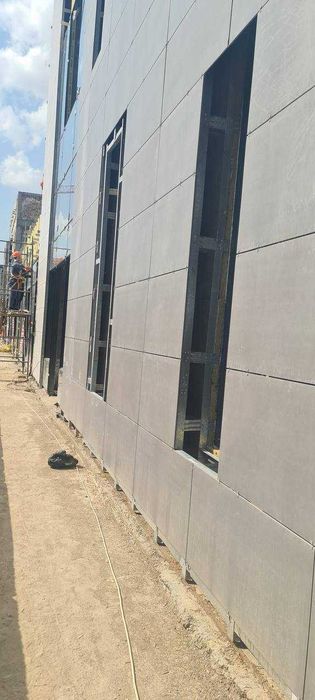 Suxoy montaj fasad ishlari | Сухой монтаж вентилируемый фасад под ключ