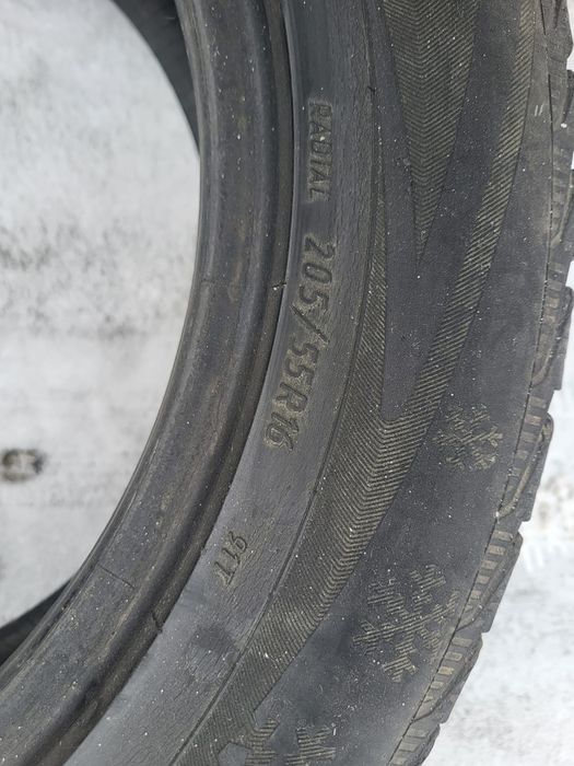 Зимняя автошины липучка