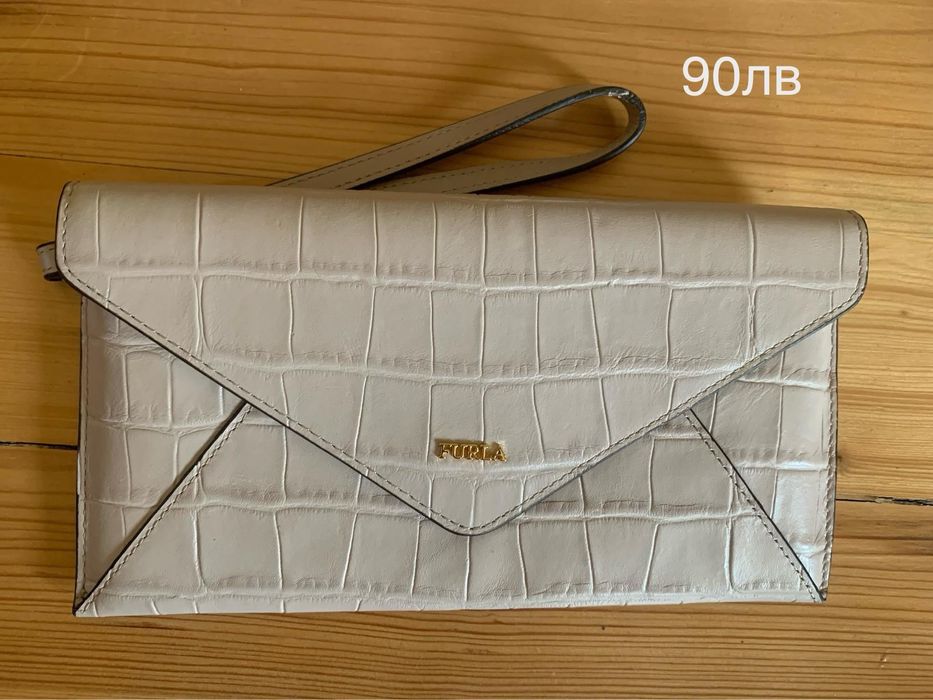 Портмонета Furla - естествена кожа, закупени от Англия