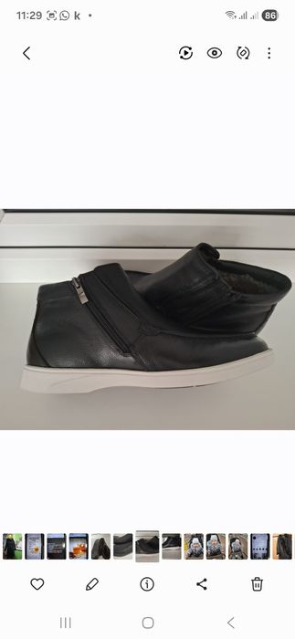 Мужская ботинка  новая