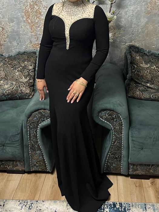 Платье вечернее рыбка