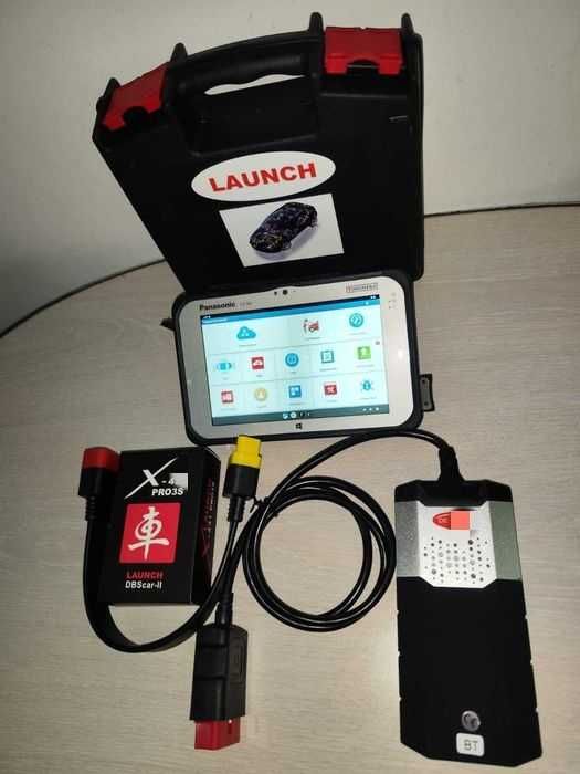 Tester Auto Turisme+ Camioane Launch/DSOBD2+Tableta PANASONIC 8/256Gb