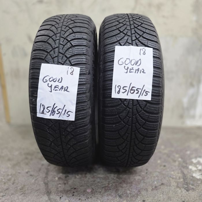 2×185/65/15 M+S .GOODYEAR.Stare excelenta.