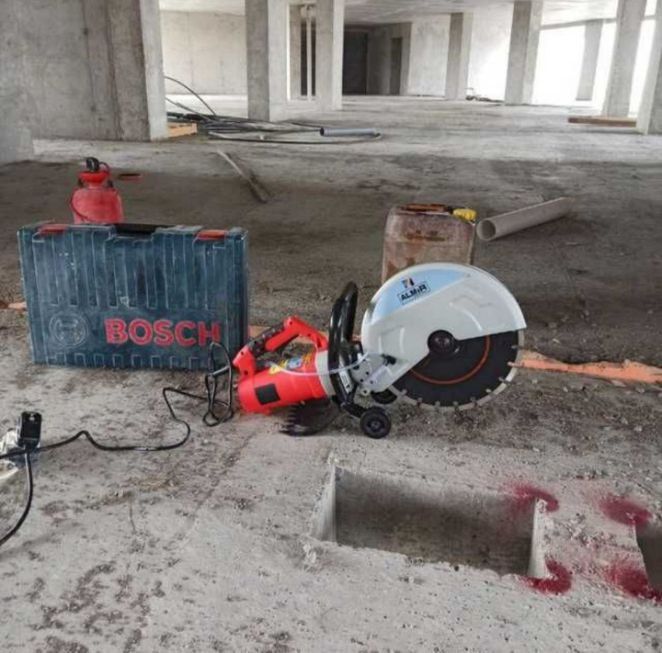 ALMAZNIY BUR Beton kesish teshish va buzish xizmati.