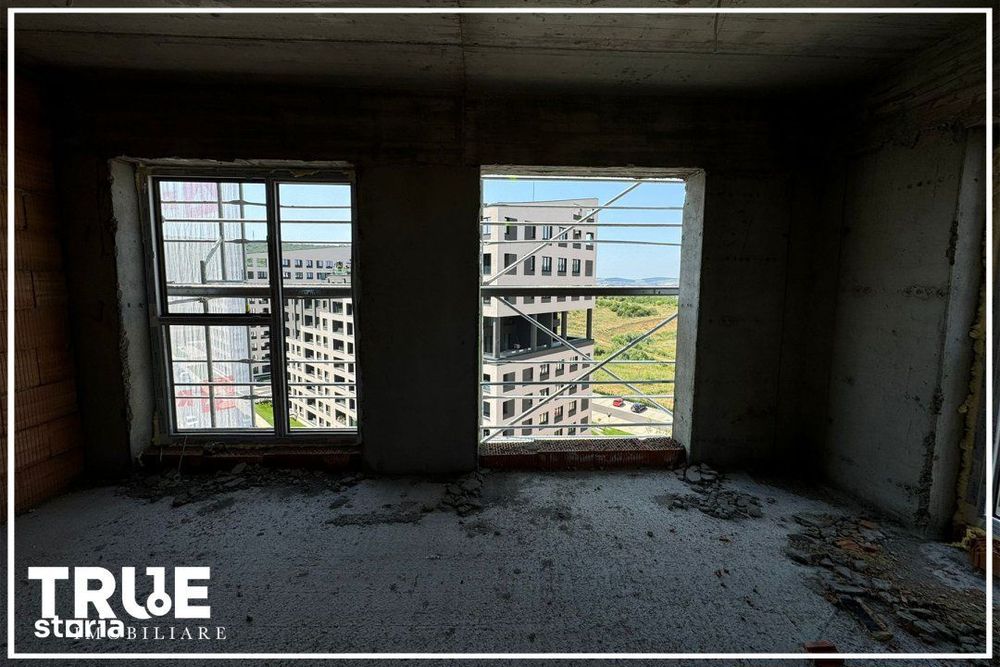 Studio de vânzare, 35m² + 3m² balcon, Skyline City! — fotografia 3