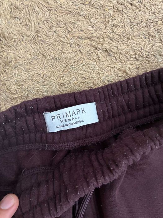Pantaloni Trening Primark Bordo / Vișiniu Mărimea XS -EUR36-