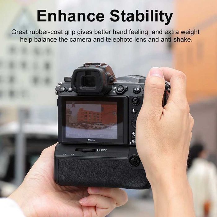 Батериен грип за фотоапарат Canon / Nikon / Sony / Olympus / Panasonic