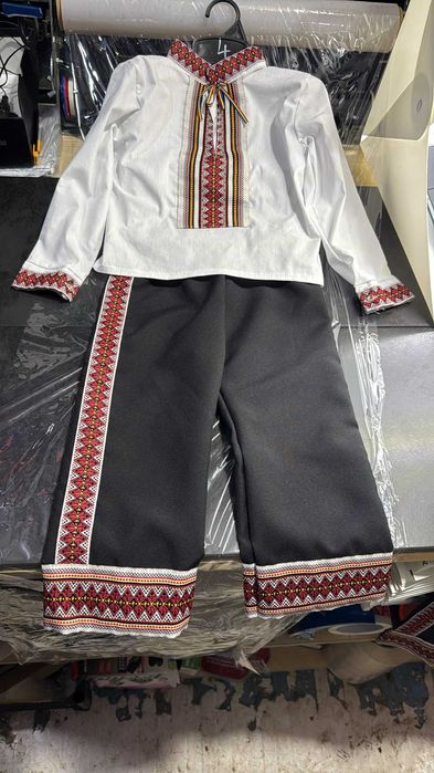 Costum Popular pentru baieti 2 piese, 4 ani