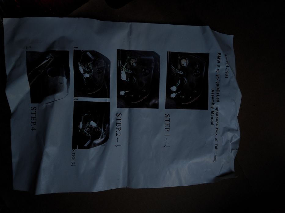 Stopuri, triple bmw e36 led, noi