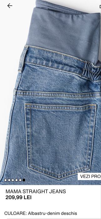 Blugi H&M pt gravide