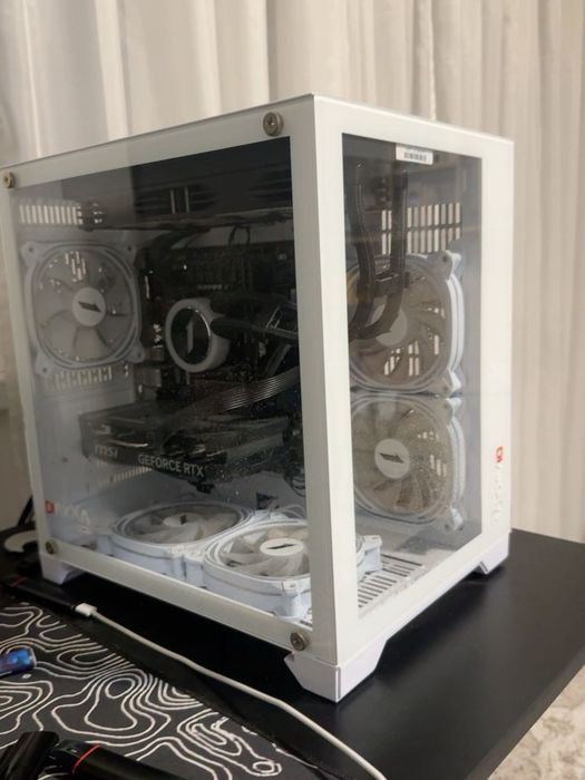 vand pc gaming Diaxxa i5 12400f rtx 4060ti 16gb, placa video 8gb 512 gb ssd ddr4 3800 ron