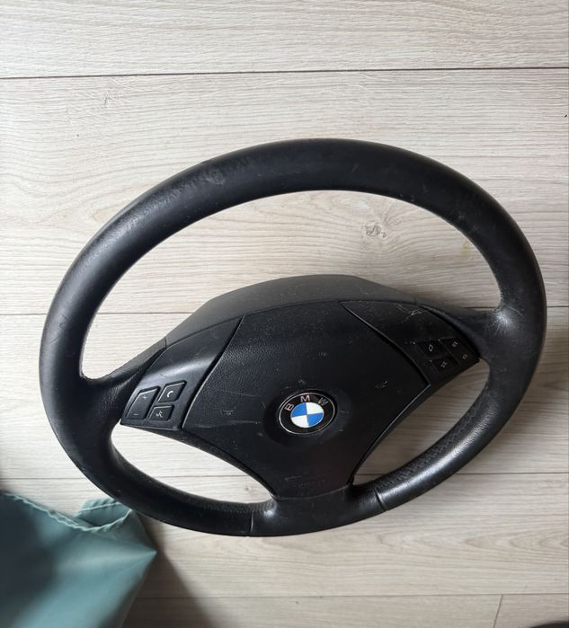 Volan complet cu airbag bmw seria5 e60/e61 cheie diamant
