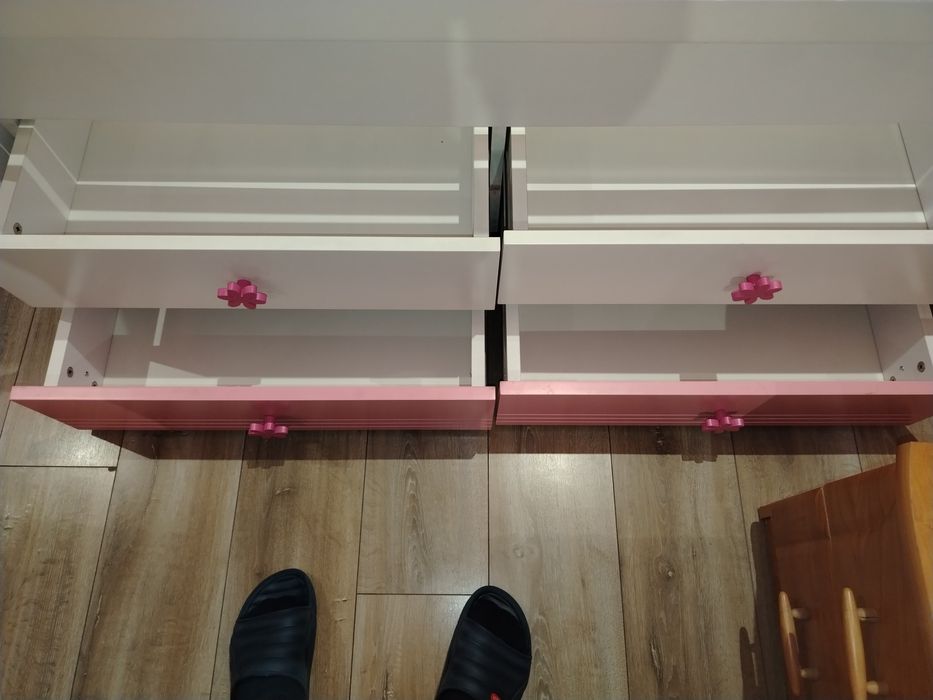 Люлееща се бебешка кошара от МДФ материал