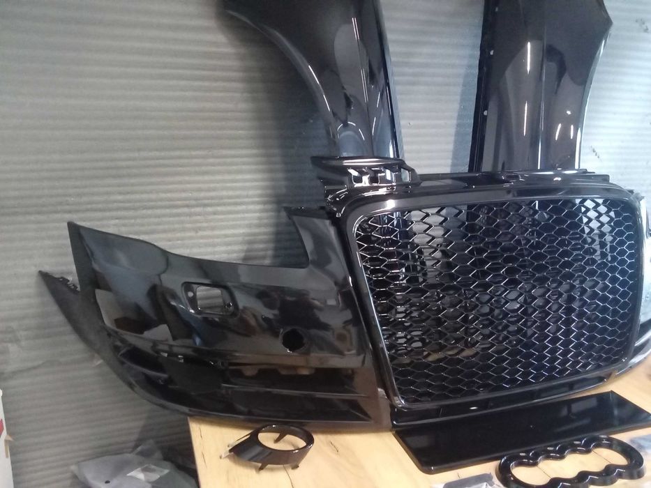 Bara Aripa fata Grila radiator RS LOOK Audi a4 B7 04-07