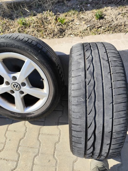 Jante originale vag cu gume 205 55r16