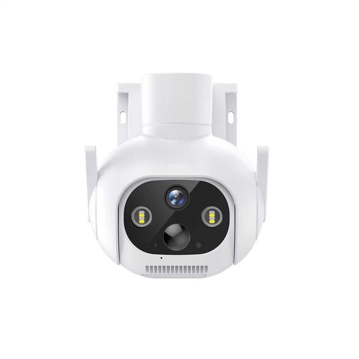 + карта 64GB ICSEE Соларна Wifi камера с отделен панел 4MP 517Z