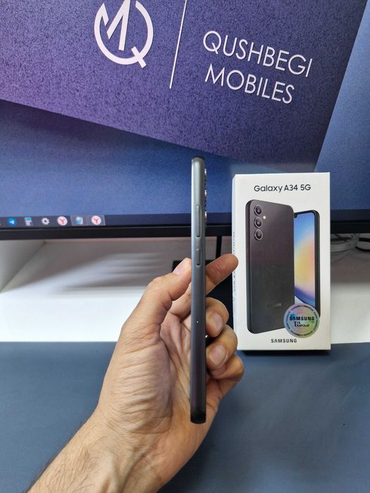 tetik holatta Samsung A35 5G 128GB karobka dok bor