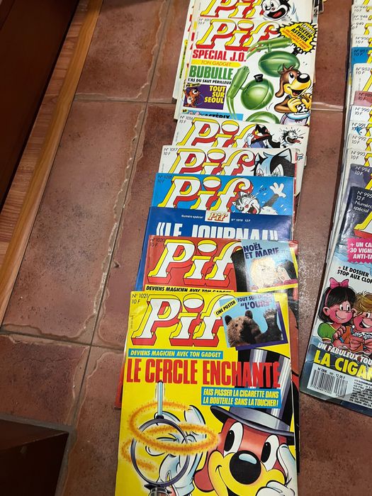 Списания Pif на френски език