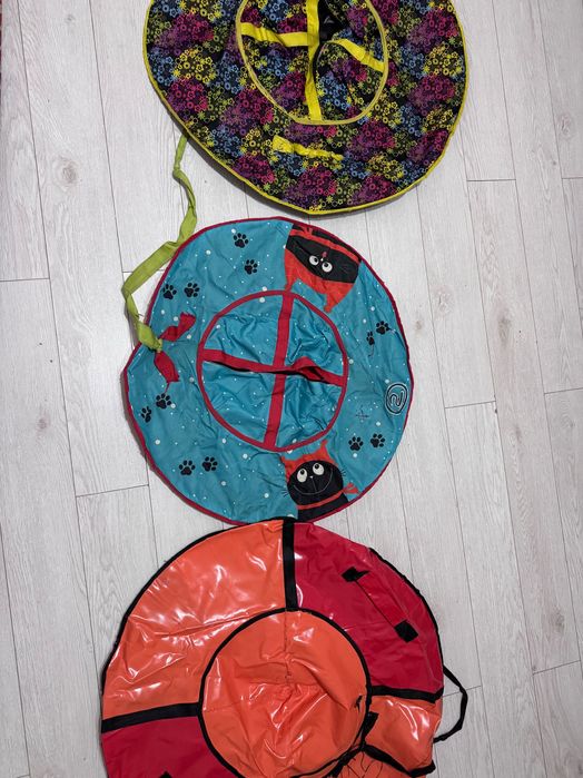 Коньки и тюбинги б/у продам