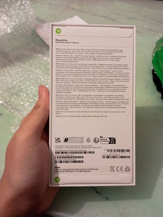 Iphone 15 pro 256 гб