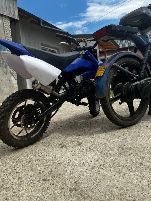 Piaggio bravo 49 cc +cros poket bike 65cc