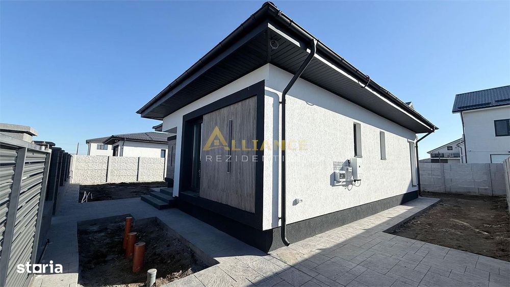 Casa Individuala pe Parter - 4 camere + teren 370 mp