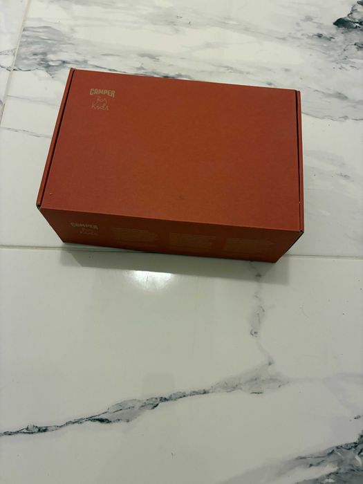 Camper Kids CRCLR Servolux Starbrush Taca White & Orange Sneaker
