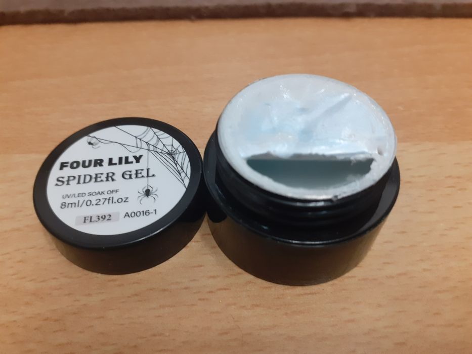 Спайдър гел за нокти/бял(Uv/Led)(гел лак)
