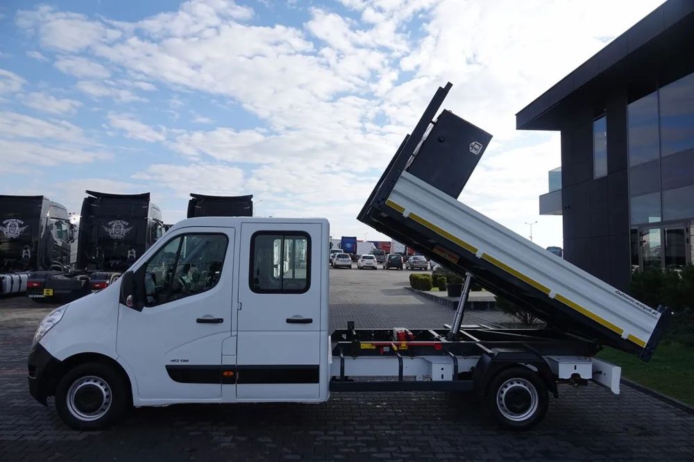 Renault MASTER / DCI 135 / BASCULATOR / CAMION CU OPȚIUNI 7 LOCURI / MANUAL