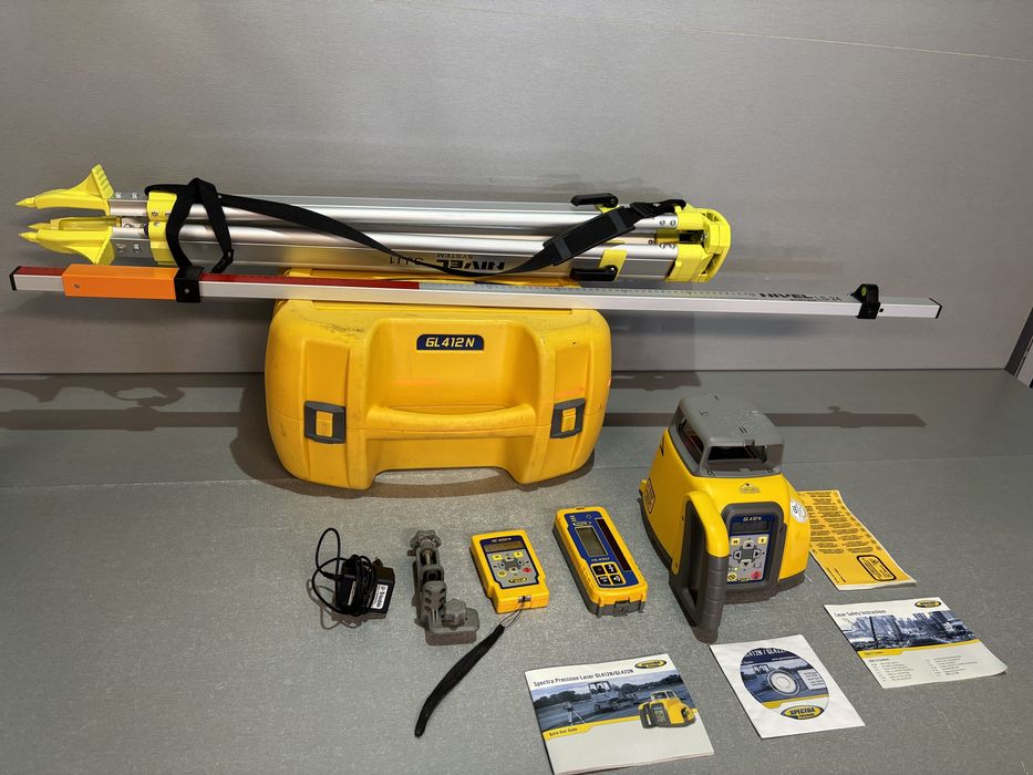 Nivela laser specra gl 412 canalizare cu pante hilti