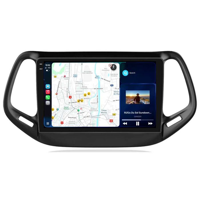 Navigatie Dedicata Jeep Compass (2016-2020), 9Inch, Carplay