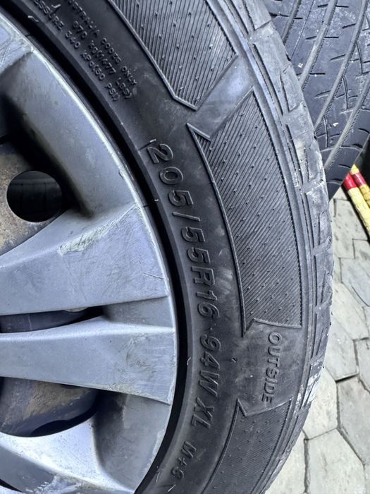 Шины с дисками тойота 16