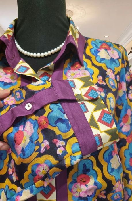 Cămașă mătase 100% La DoubleJ "Boy Shirt
