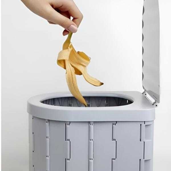 Toaletă portabilă pliabilă WC camping / rulote / persoane dizabilități