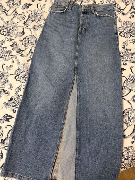 Дънкена пола Zara S