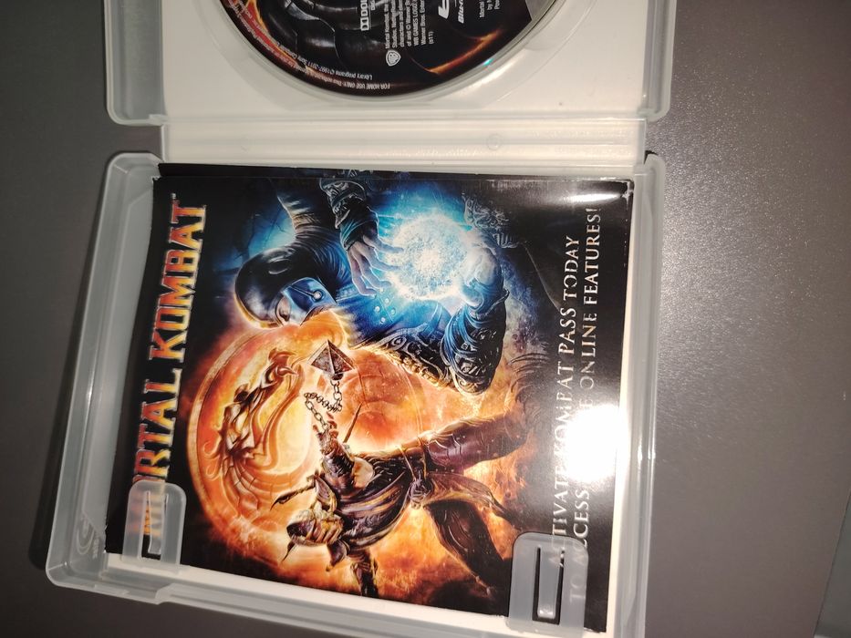 Диск mortal kombat 9 ps3