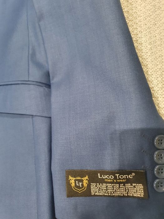 Турецкий темно синий костюм