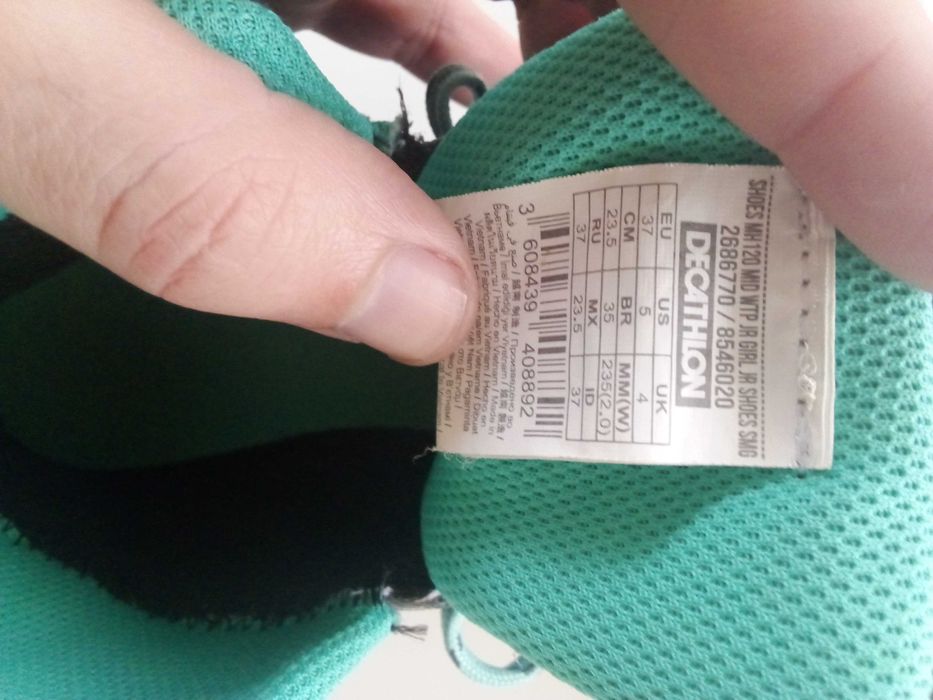 Детски зимни обувки 37 номер, като нови