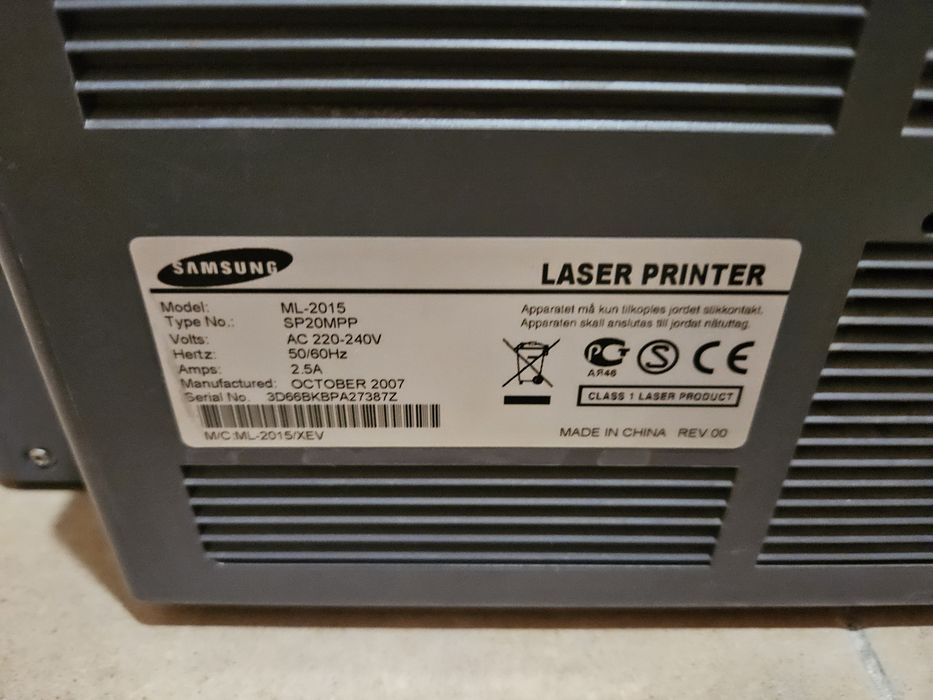 Принтер samsung ML-2015