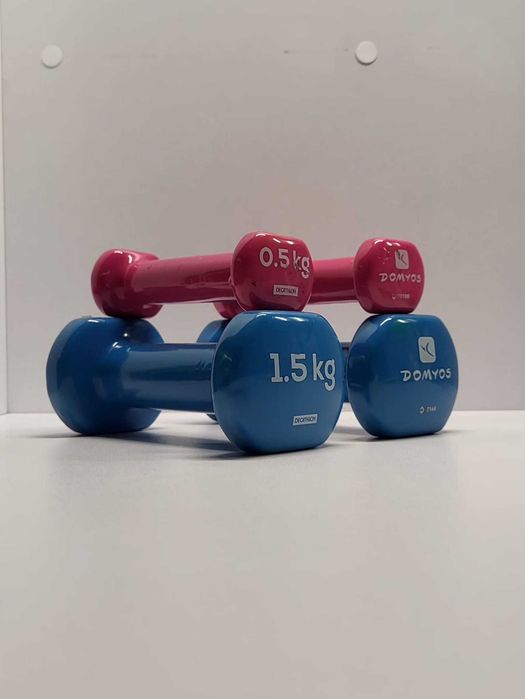 Gantere 1,5kg si 0,5kg