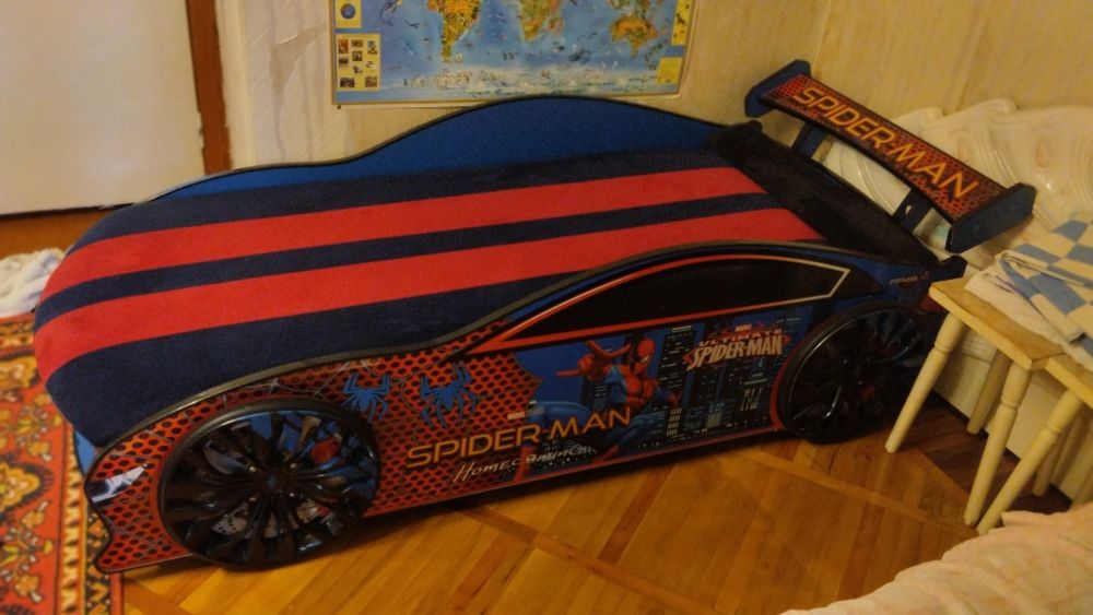 ‼️СРОЧНО ‼️Кровать для мальчика в отличном состоянии,очень удобная.