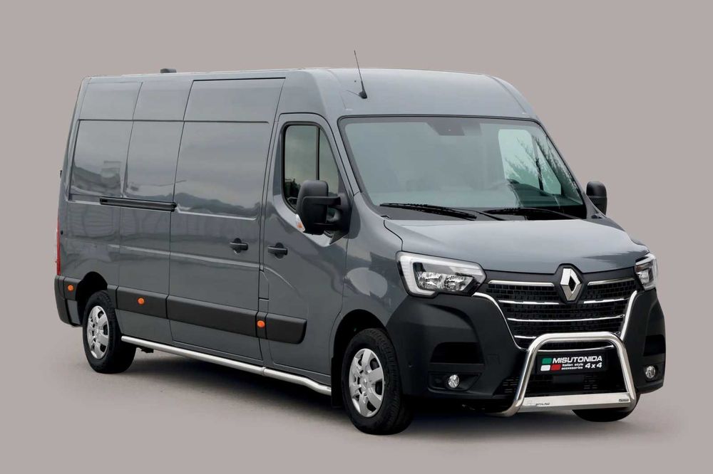 Bullbar inox Renault Master 2019-2023 63mm Omologat - Ultimul Set