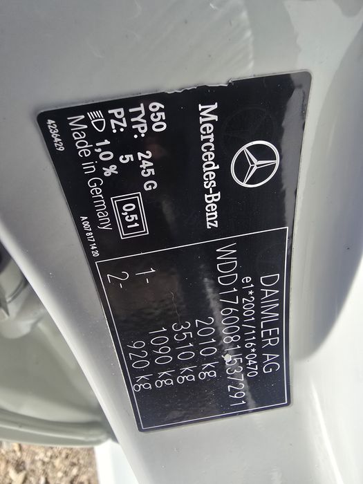 Mercedes A Class w176