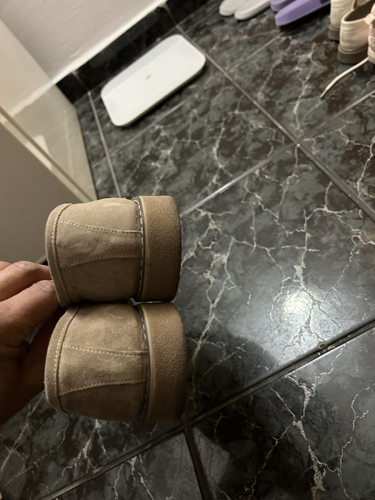 Pantofi 42 piele naturala intoarsa ca noi purtati o singura data