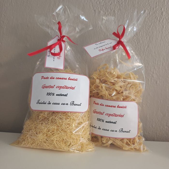 Tăieței de casa bio . Tagliatelle.Paste de casa